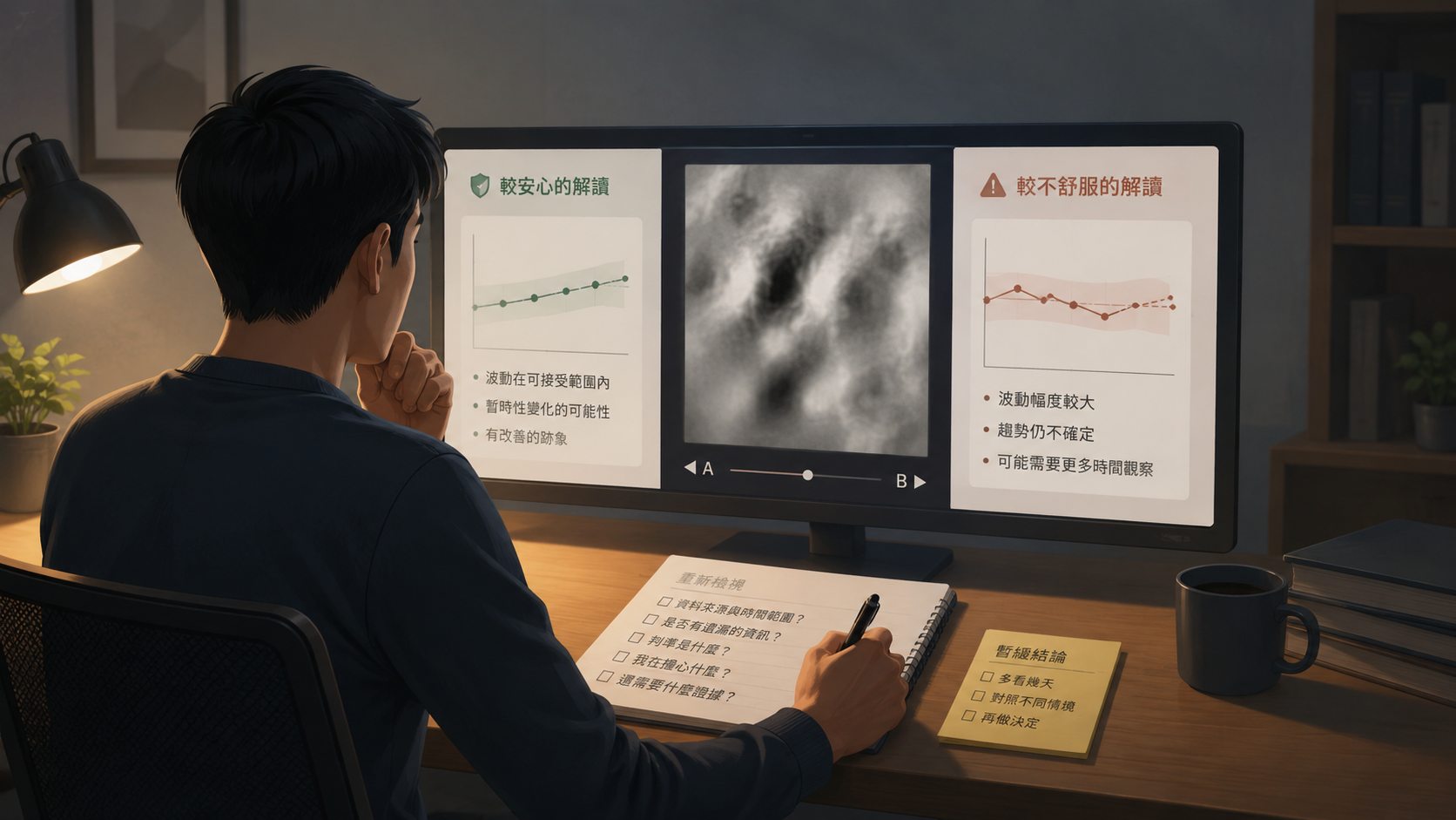 收尾：停下來重新檢視證據，而不是只記住術語。